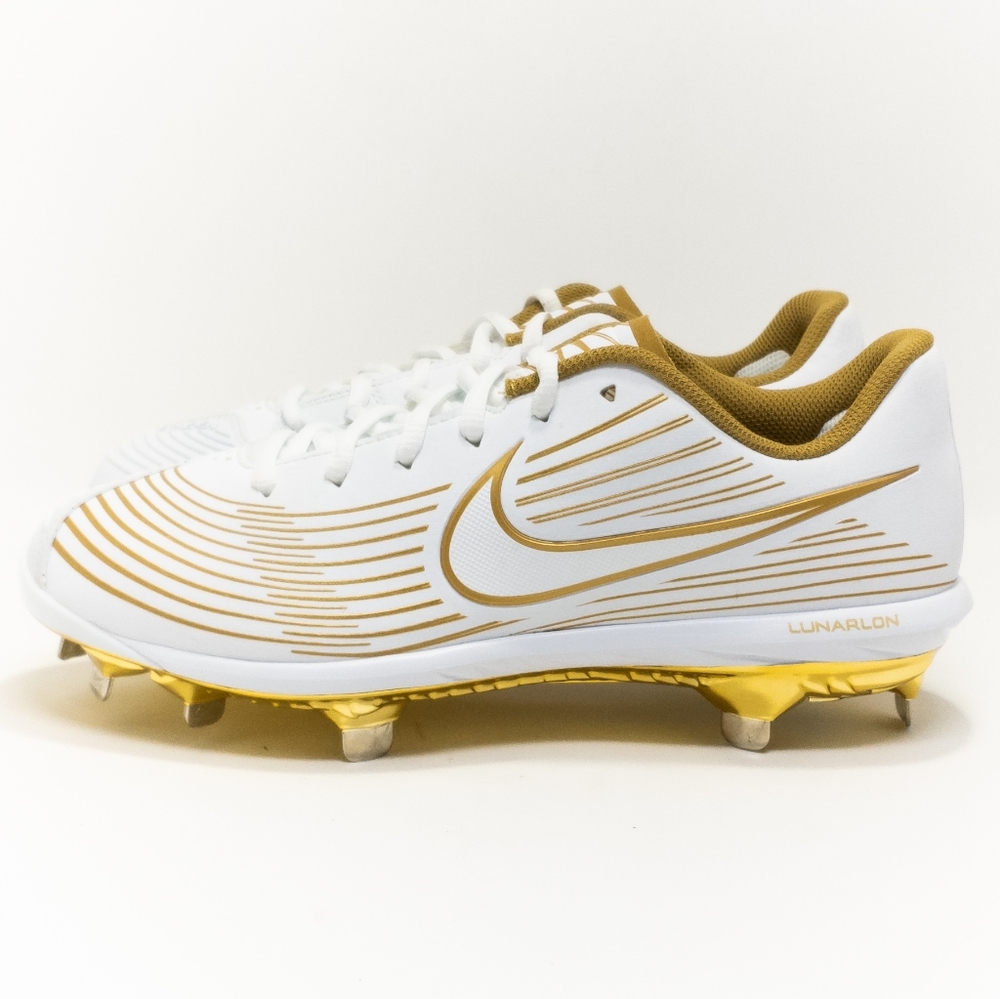 NEW Nike Hyperdiamond 3 Pro Cleats White/Gold